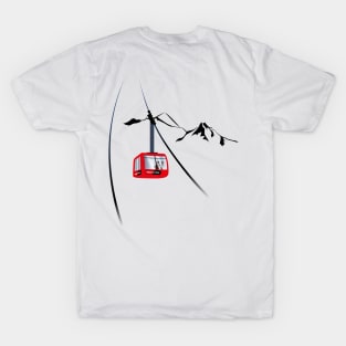 Whistler peak 2 peak cable car T-Shirt